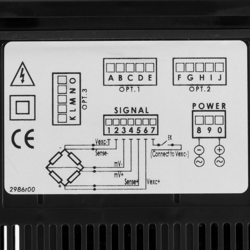 Indicador de painel da série PCE-DPD-IVx