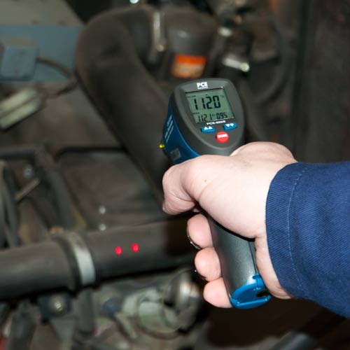 Termómetro infravermelho PCE-889B-ICA incl. certificado de calibração ISO