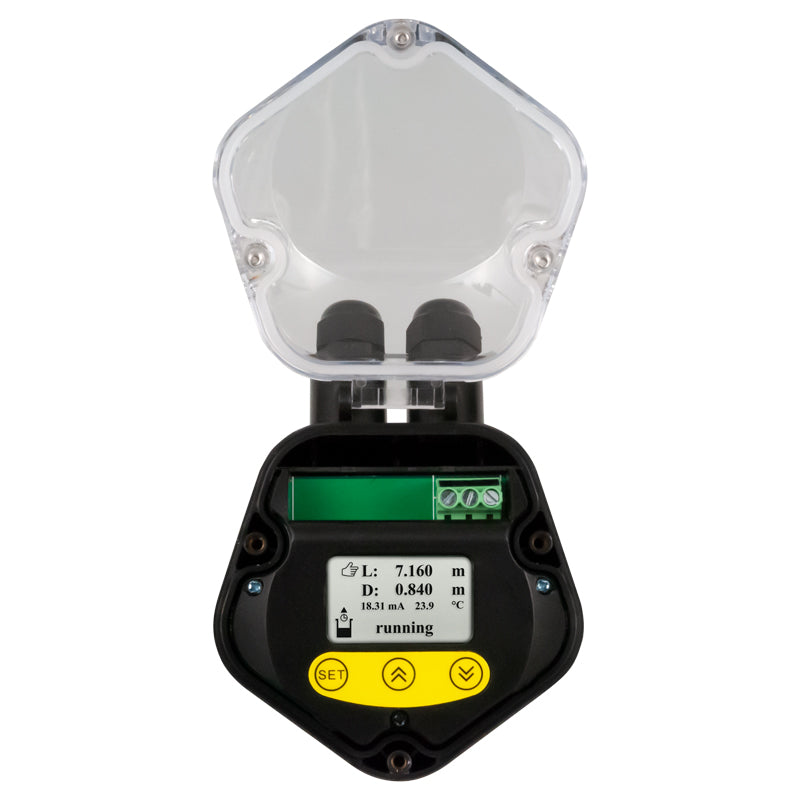 Indicador de nível ultrassônico PCE-ULM 10