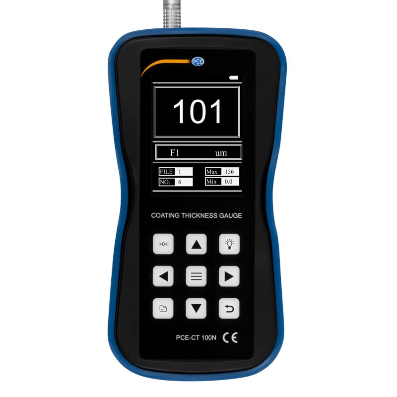 Medidor de espessura PCE-CT 100N