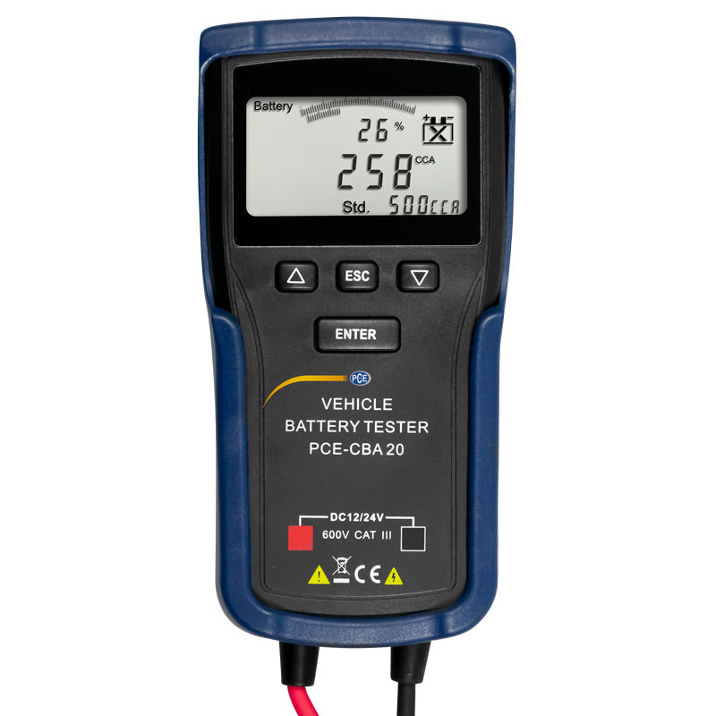 Medidor automotriz PCE-CBA 20