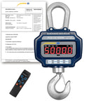 Báscula colgante PCE-CS 5000N-ICA incluyendo certificado de calibración ISO