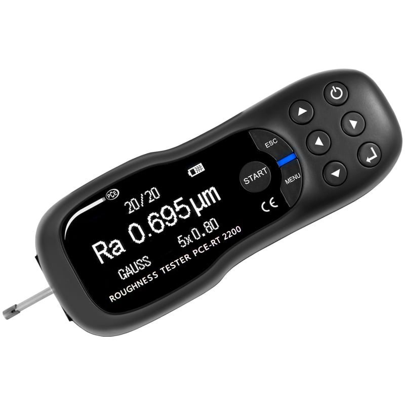 Testador de rugosidade PCE-RT 2200