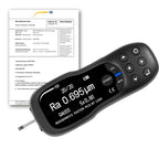 Rugosímetro PCE-RT 1200-ICA incluyendo certificado de calibración ISO