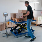 Mesa elevadora hidráulica - Plataforma de pesaje PCE-HLTS 500