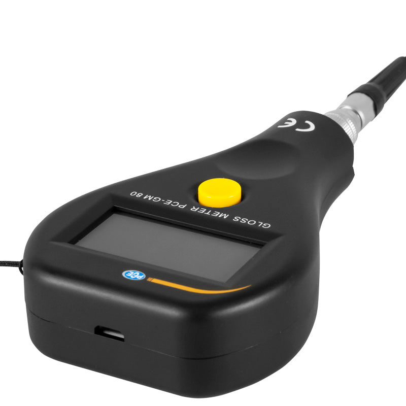 Medidor de brillo PCE-GM 80-ICA que incluye certificado de calibración ISO
