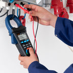 Pinza amperimétrica PCE-GPA 50-ICA, incluye certificado de calibración ISO