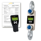 Dinamómetro de tracción PCE-DDM 10-ICA, incluye certificado de calibración ISO