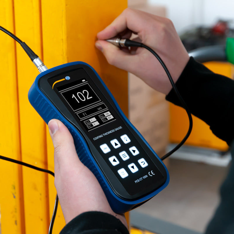 Medidor de espesor PCE-CT 100N-ICA incl. certificado de calibración ISO