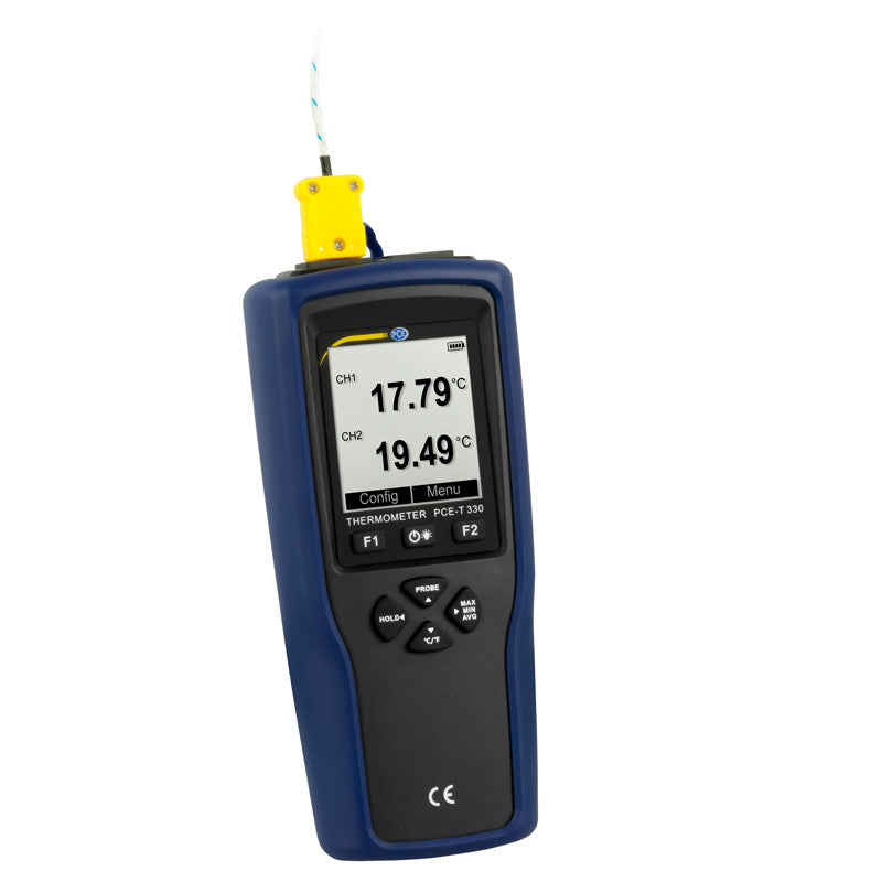 Termómetro PCE-T 330-ICA incl. certificado ISO
