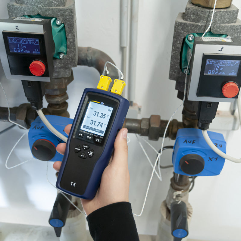 Termómetro PCE-T 330-ICA incl. certificado ISO