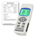 Termómetro PCE-T390-ICA com certificado de calibração ISO