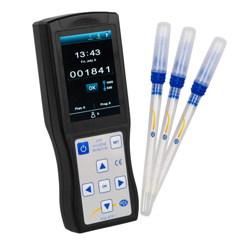 Luminômetro PCE-ATP 1-KIT3 para superfícies e água