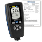 Medidor de espessura PCE-CT 5000H-ICA incluindo certificado de calibração ISO