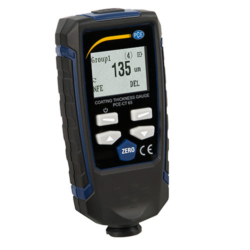 Medidor de espesor PCE-CT 65-ICA con certificado de calibración ISO