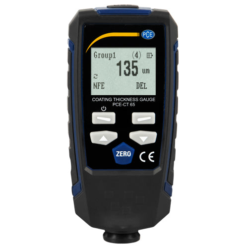 Medidor de espesor PCE-CT 65-ICA con certificado de calibración ISO
