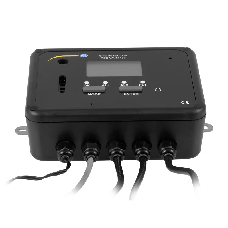 Medidor de CO2 PCE-WMM 100-ICA, incluyendo certificado de calibración ISO