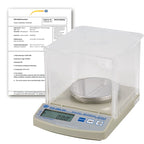 Balanza de laboratorio PCE-DMS 200-ICA, incluyendo certificado de calibración ISO