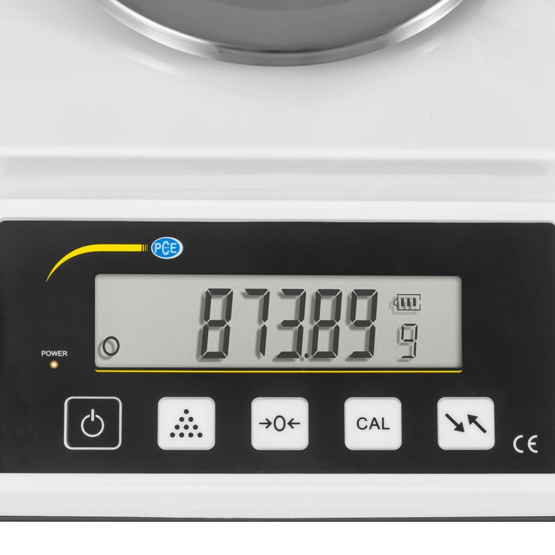 Balanza de papel PCE-DMS 1100-ICA, incluye certificado de calibración ISO
