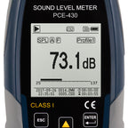 Medidor de nível de som PCE-430-SC 09