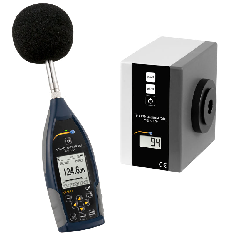 Medidor de nível de som PCE-430-SC 09