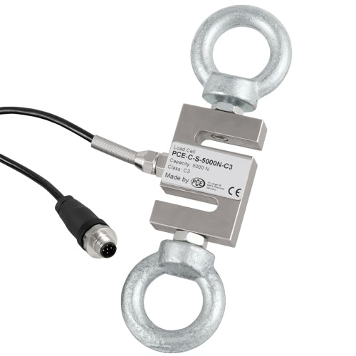 Dinamómetro PCE-MTS500-DFG N 5K-KIT incl. máquina de teste