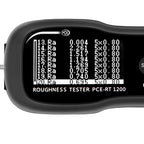 Testador de rugosidade PCE-RT 1200BT-ICA incluindo certificado de calibração ISO