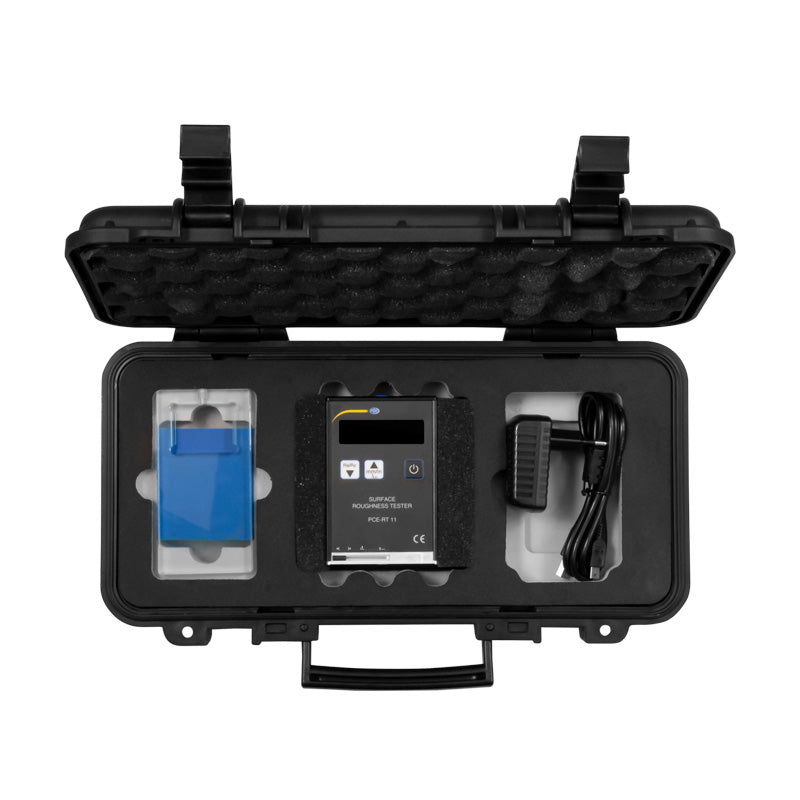 Rugosímetro PCE-RT 11-ICA incluye certificado de calibración ISO