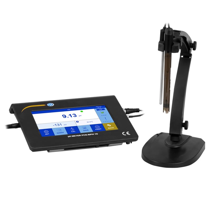 medidor de pH de mesa PCE-BPH 10
