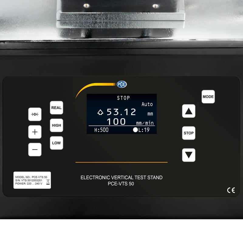 Máquina de teste PCE-VTS 50
