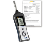 Termohigrómetro PCE-HVAC 3S incluye certificado de calibración ISO