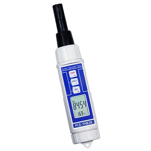 Termohigrómetro PCE-THB 38-ICA con certificado de calibración ISO