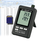 Termohigrómetro PCE-HT110-ICA incl. certificado de calibración ISO