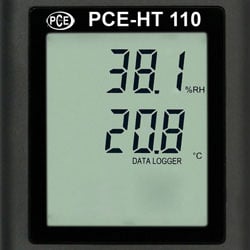 Conjunto termohigrómetro PCE-HT110-5