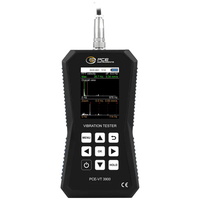 Medidor de vibração PCE-VT 3900S