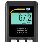 Medidor de vibração PCE-VDR 10-ICA, incluindo certificado de calibração ISO