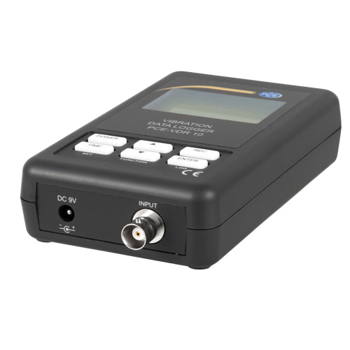 Medidor de vibração PCE-VDR 10-ICA, incluindo certificado de calibração ISO