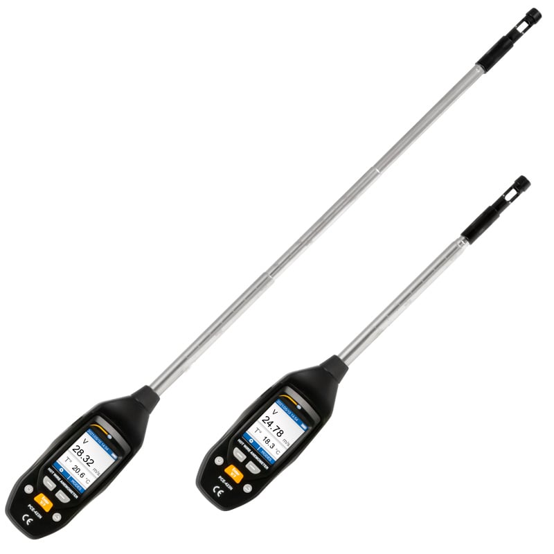 Anemómetro com sonda térmica PCE-423N