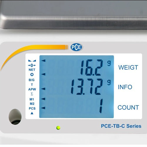 Balança de inventário PCE-TB 6C
