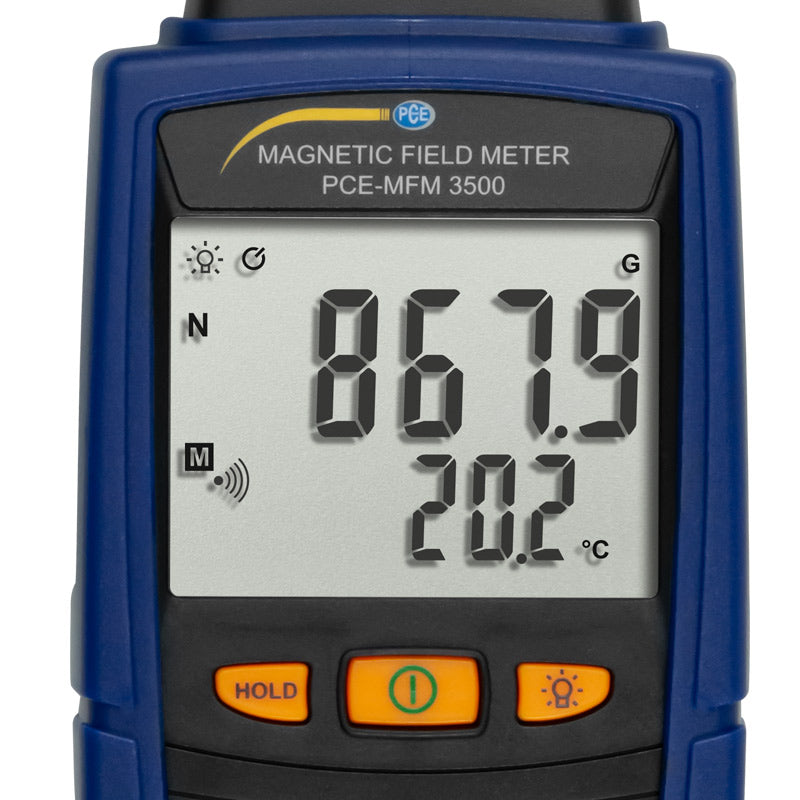 Radiómetro PCE-MFM 3500-ICA, incluindo certificado de calibração ISO