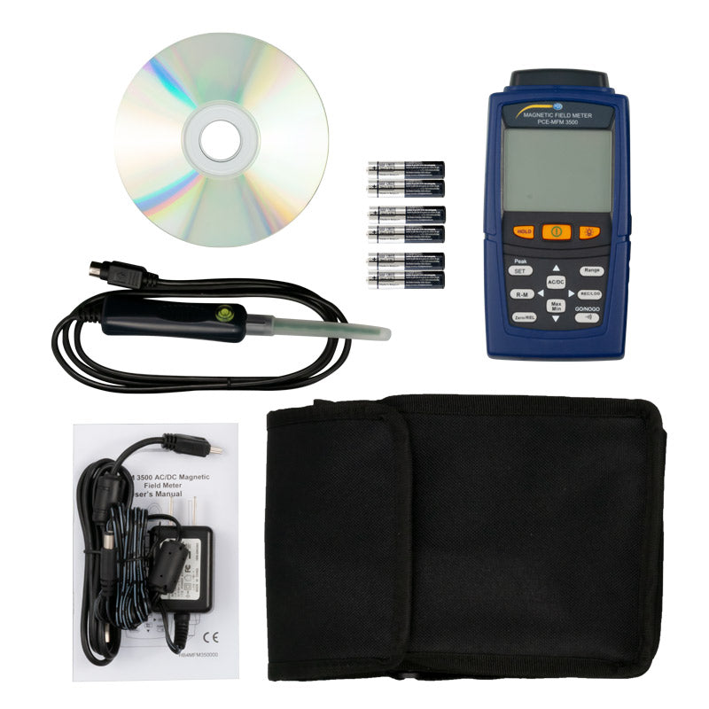 Radiómetro PCE-MFM 3500-ICA, incluindo certificado de calibração ISO