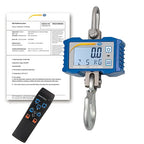 Balanza colgante PCE-CS 1000N-ICA incluyendo certificado de calibración ISO