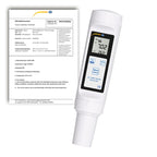 Medidor de pH PCE-PH 28L-ICA incluindo certificado de calibração ISO