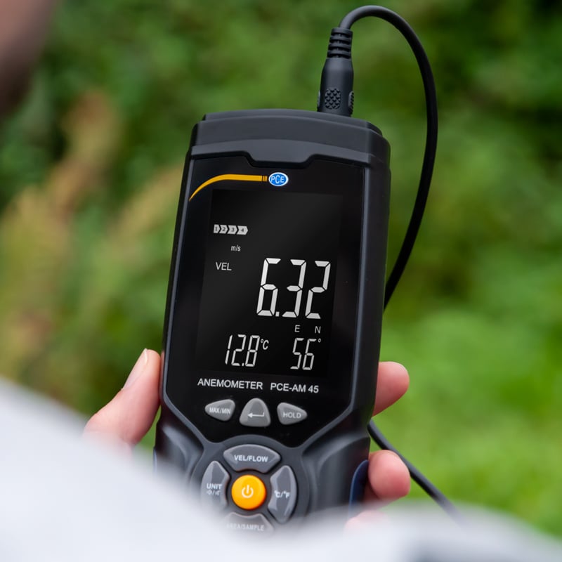Anemómetro PCE-AM 45