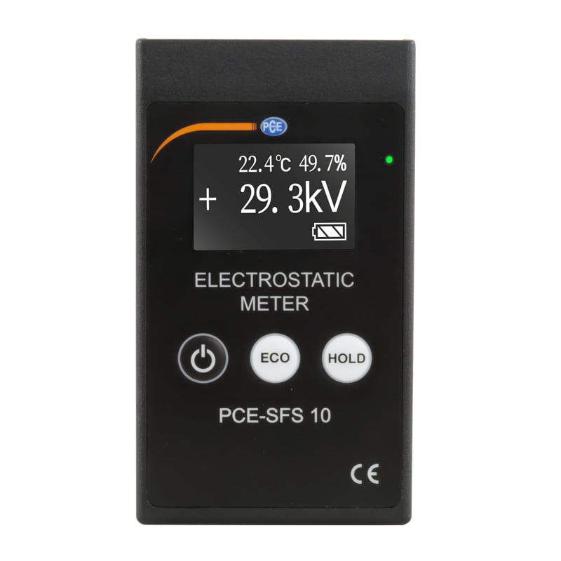 Medidor de campo eletrostático PCE-SFS 10