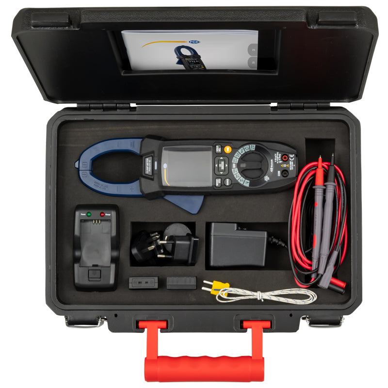 Alicate amperímetro para 1500 V DC PCE-CTI 10