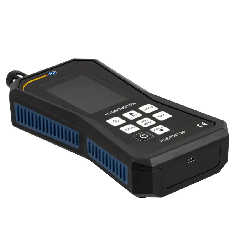 Termohigrómetro PCE-THD 50-ICA con certificado de calibración ISO