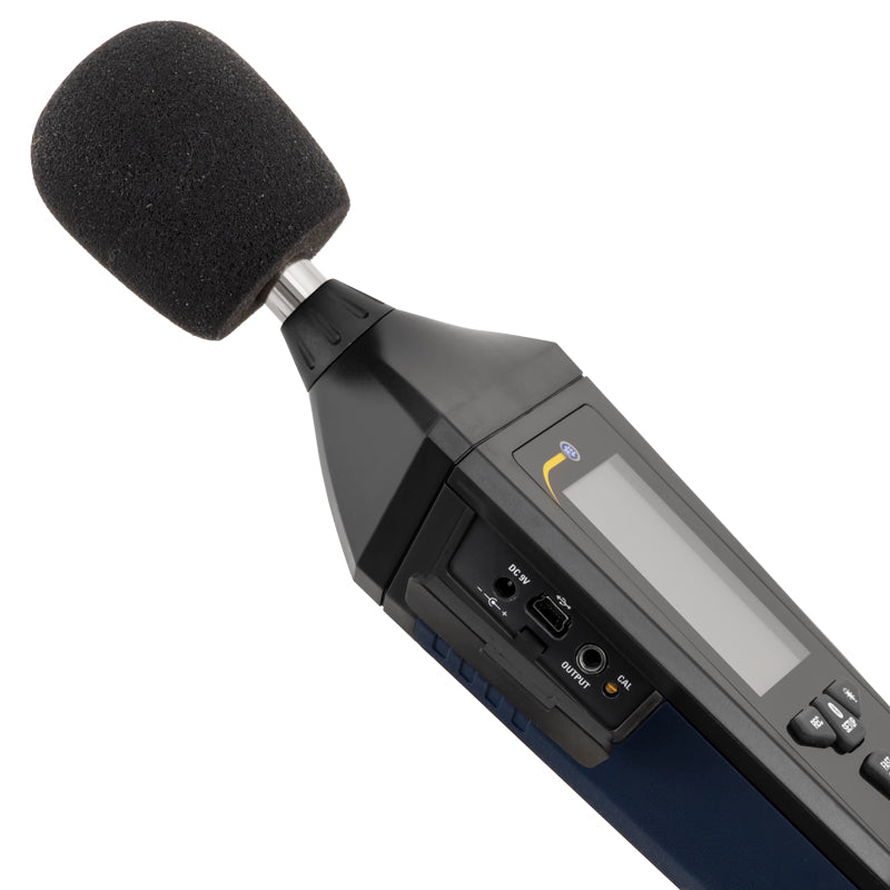 Medidor de nível de som Bluetooth PCE-323-ICA incl. certificado de calibração ISO