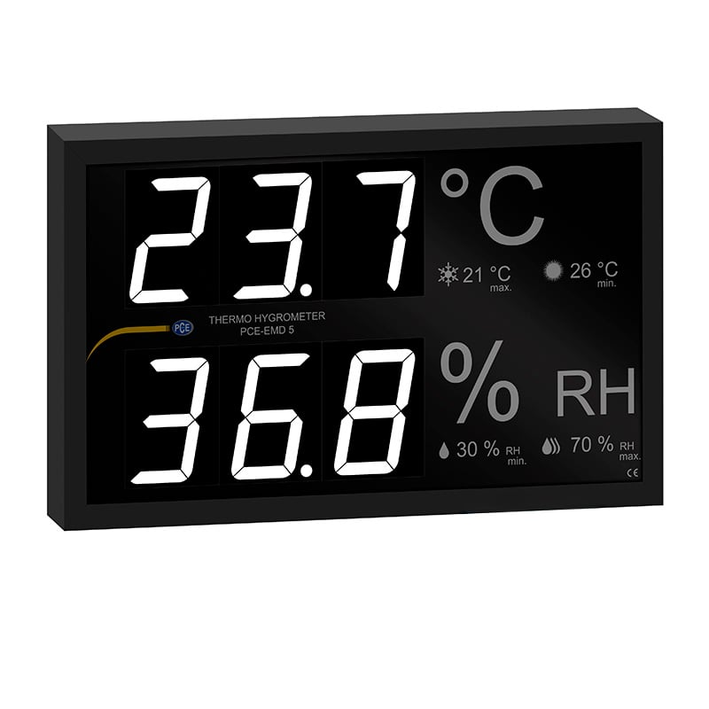 Indicador de grande formato PCE-EMD 5
