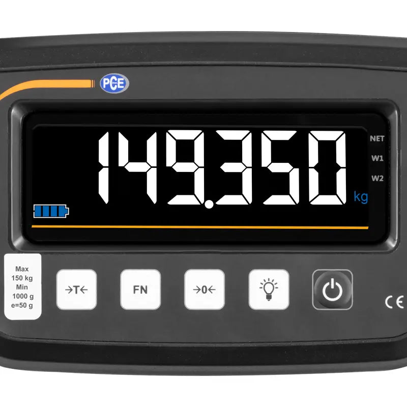 Balanza de control PCE-MS PP150-1-30x40-M